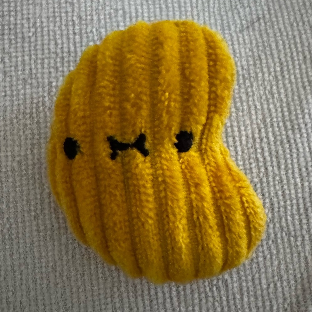 Mini 2.5” Banana Corduroy Plush toy